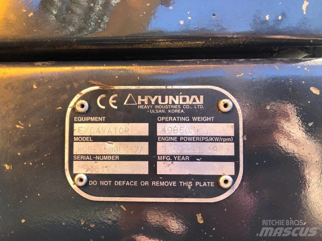 Hyundai R500LC-7A Гусеничні екскаватори