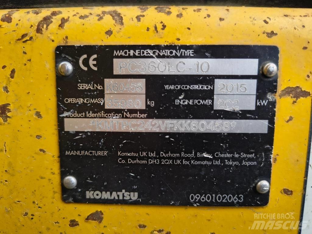 Komatsu PC 360 LC-10 Гусеничні екскаватори