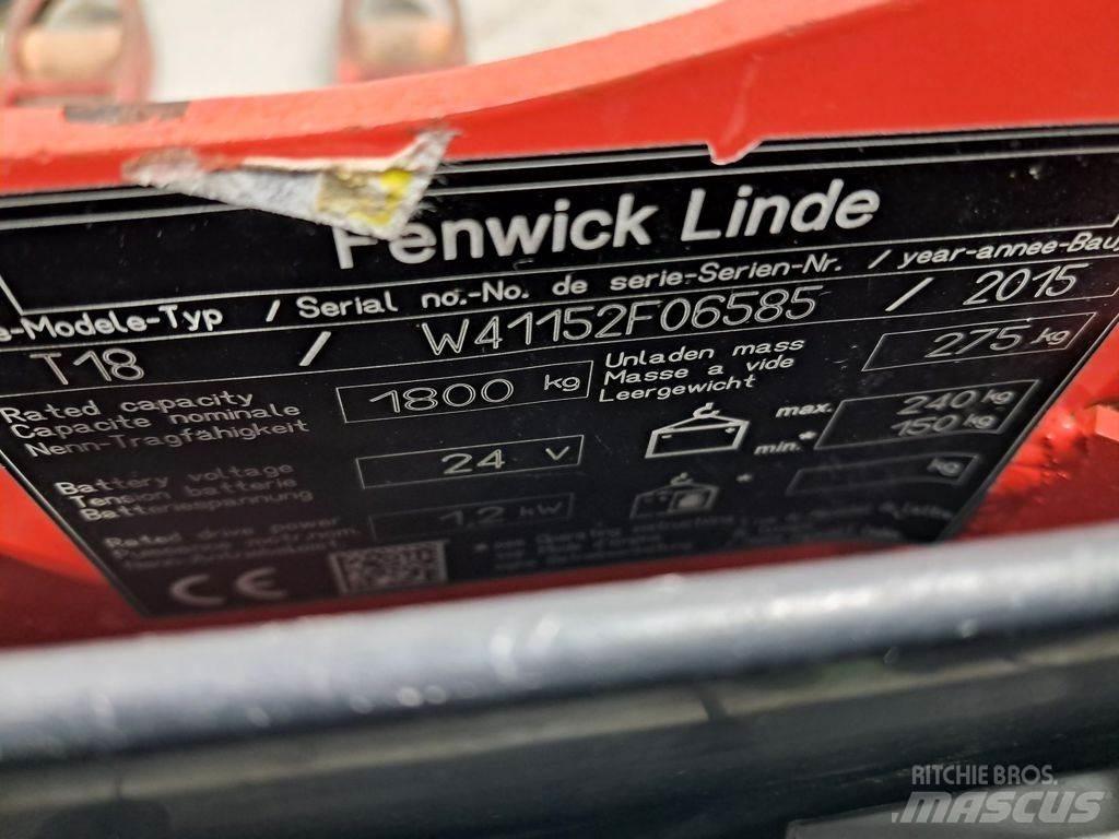 Linde T18 Штабелери