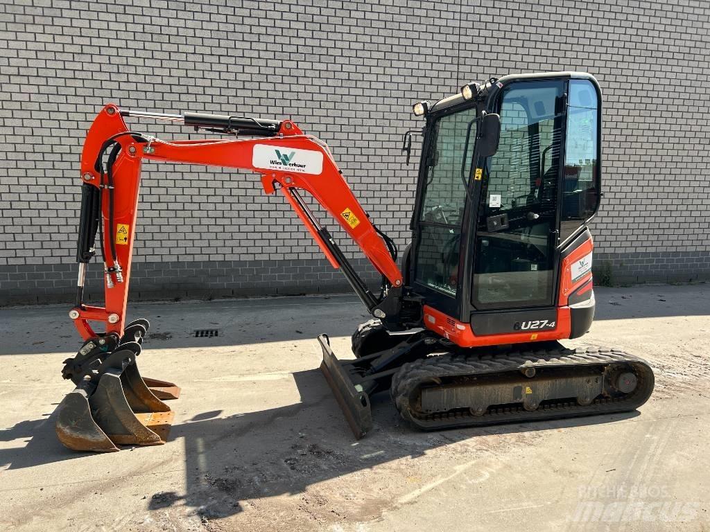 Kubota U 27-4 Міні-екскаватори < 7т