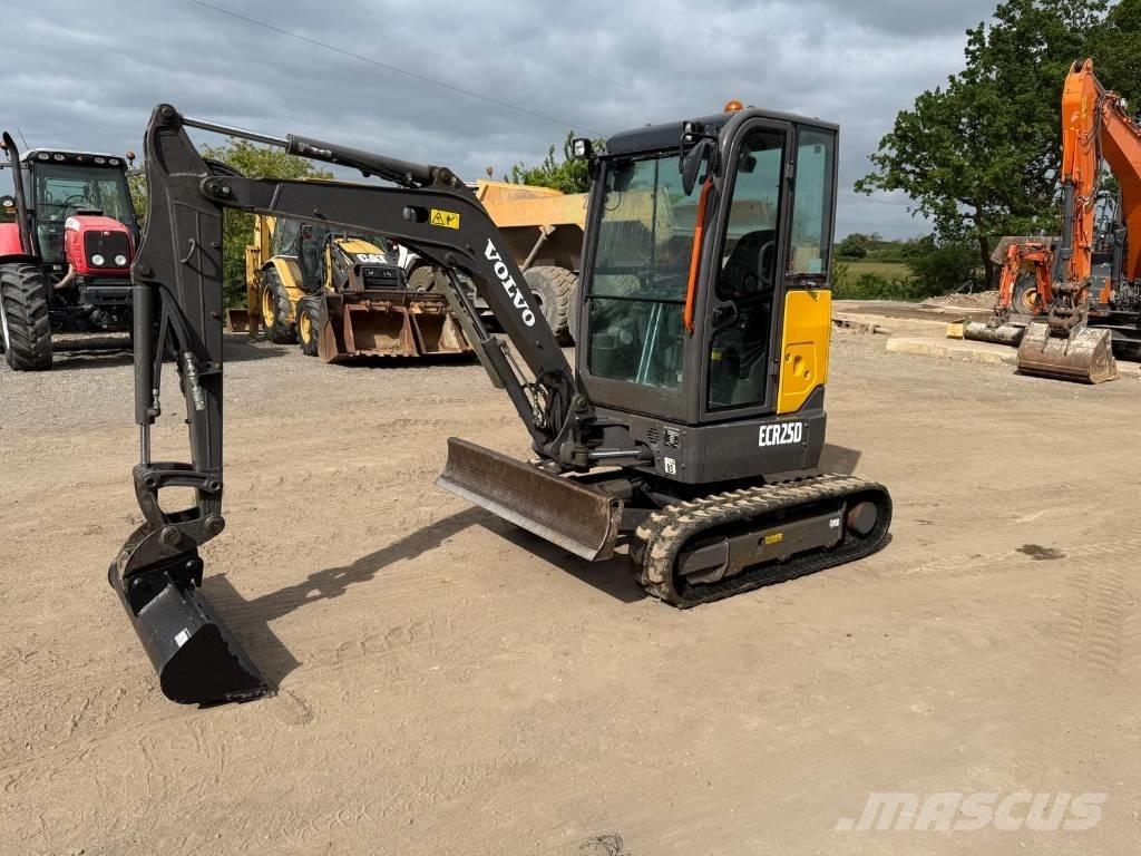 Volvo ECR 25 D Міні-екскаватори < 7т