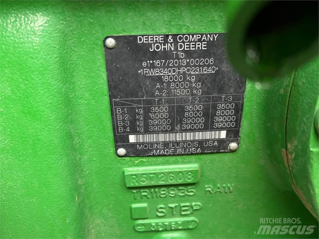John Deere 8R340 Трактори