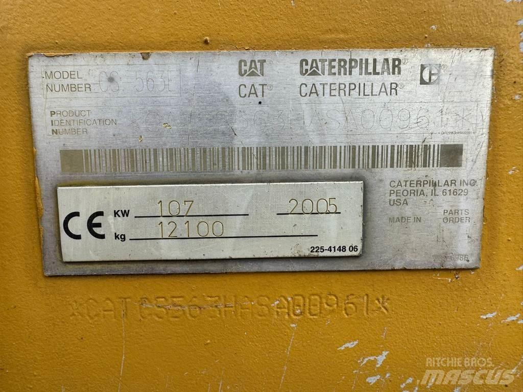 CAT CS563E Грунтові котки