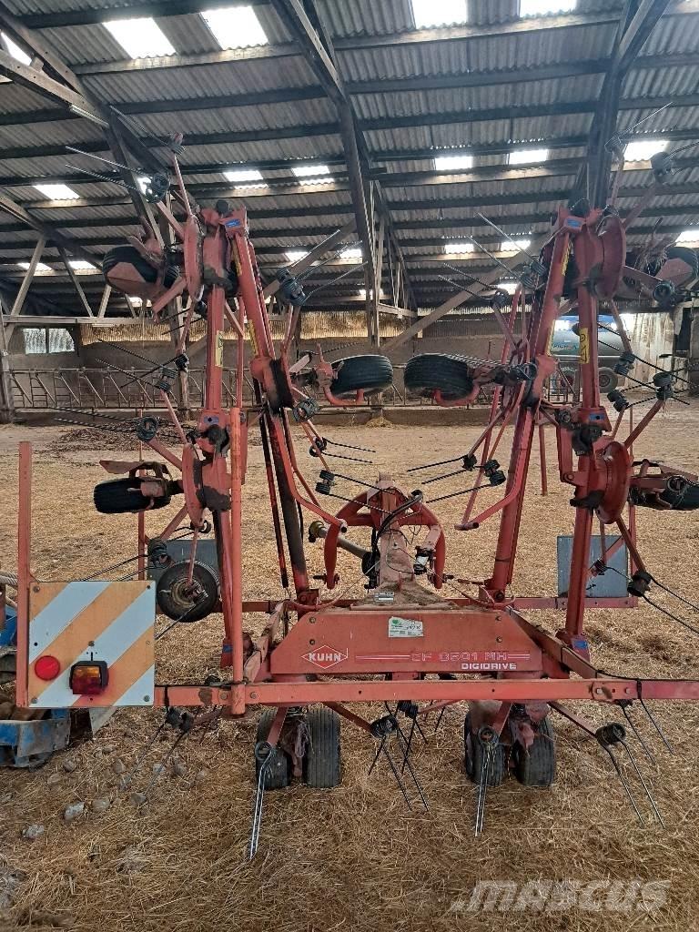 Kuhn GF8501 MH Граблі і сінозворушувачі
