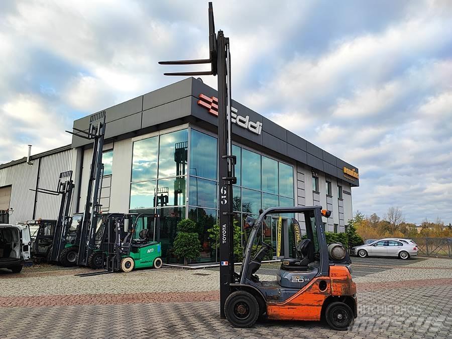 Toyota 02-8FGF20 Газові навантажувачі