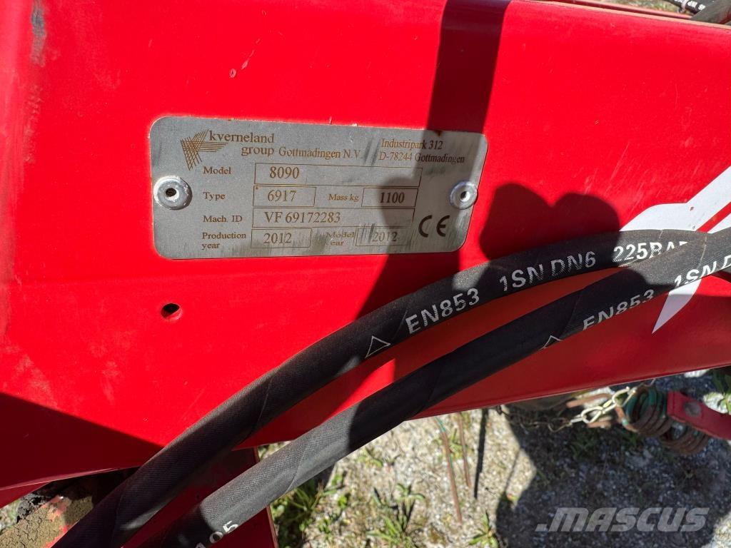 Kverneland 8090 Граблі і сінозворушувачі