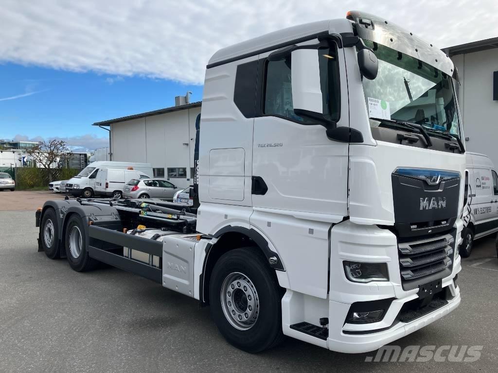 MAN TGX 26.520 Вантажівки з гаковим підйомом
