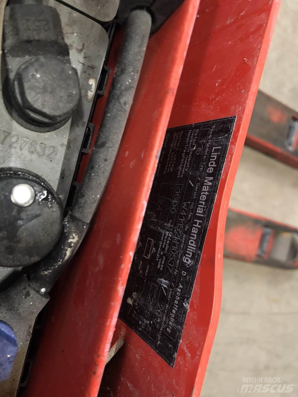 Linde T16 Штабелери