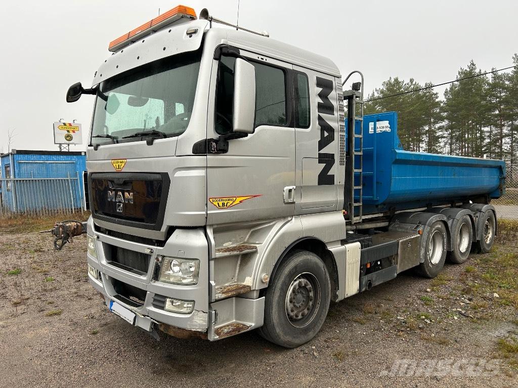 MAN TGX 35.540 Вантажівки з гаковим підйомом