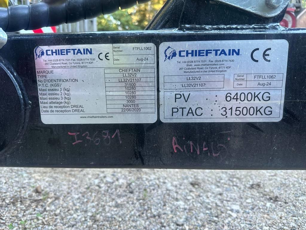 Chieftain LL32V2 Низькорамні причепи