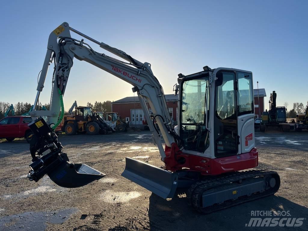 Takeuchi TB 335 R Міні-екскаватори < 7т