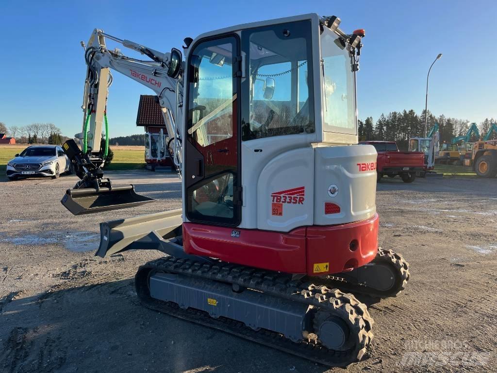 Takeuchi TB 335 R Міні-екскаватори < 7т