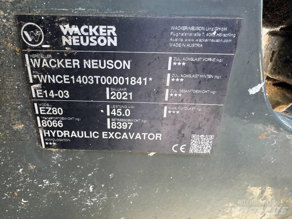 Wacker Neuson EZ80 Гусеничні екскаватори