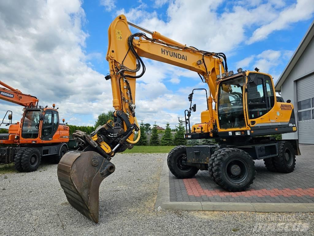 Hyundai 140 W 9 A Колісні екскаватори