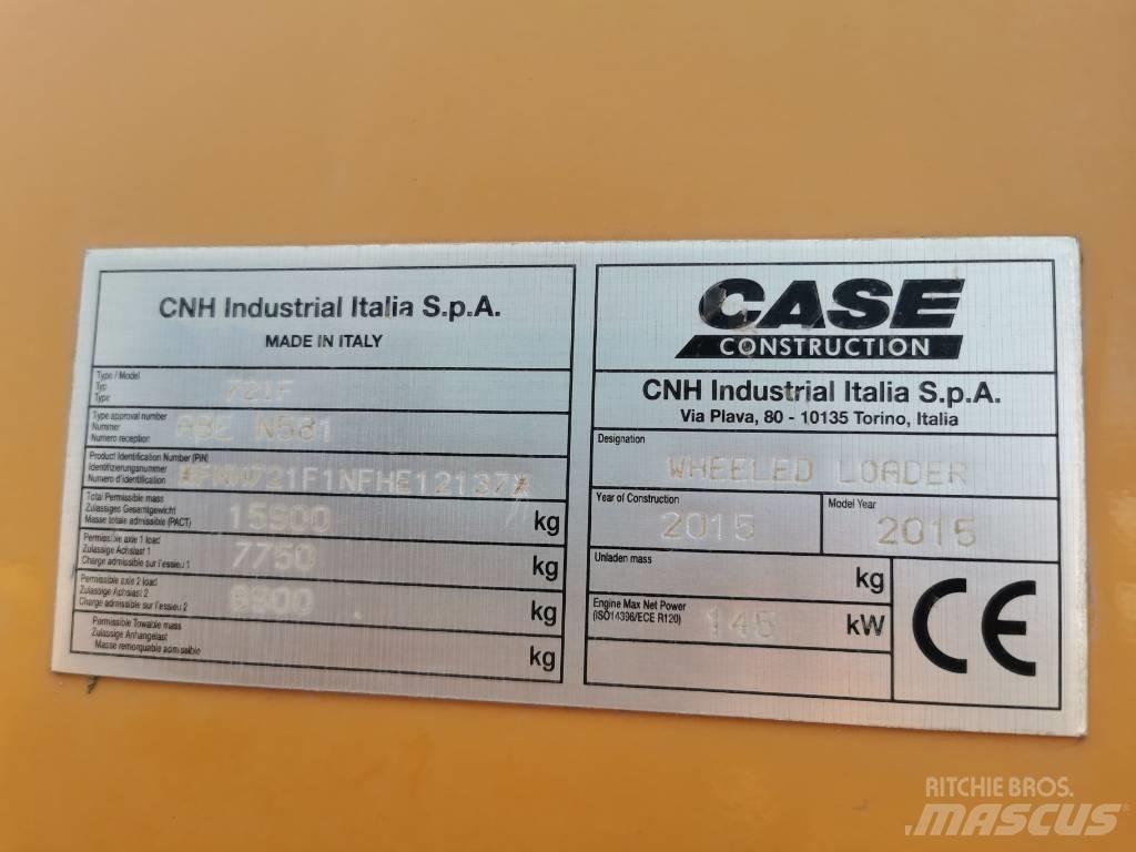 CASE 721F Z-Bar Фронтальні навантажувачі
