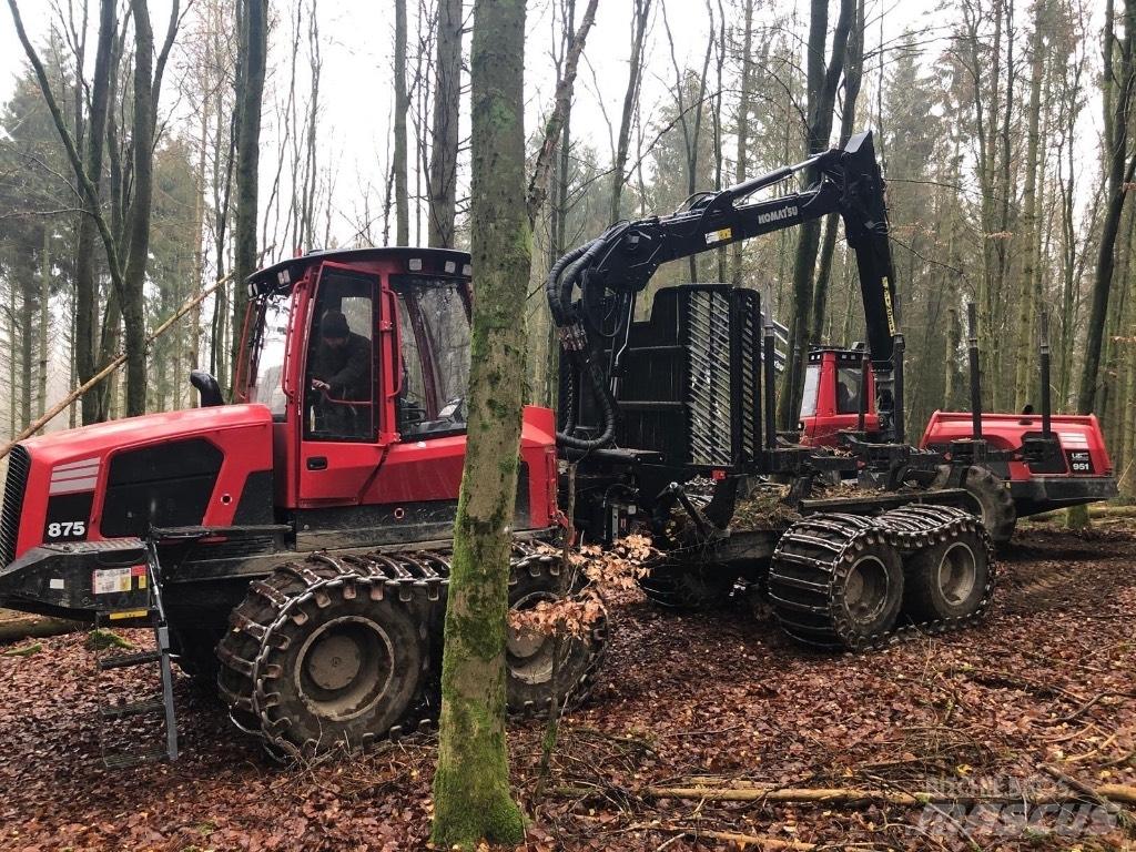 Komatsu 875 Форвардери