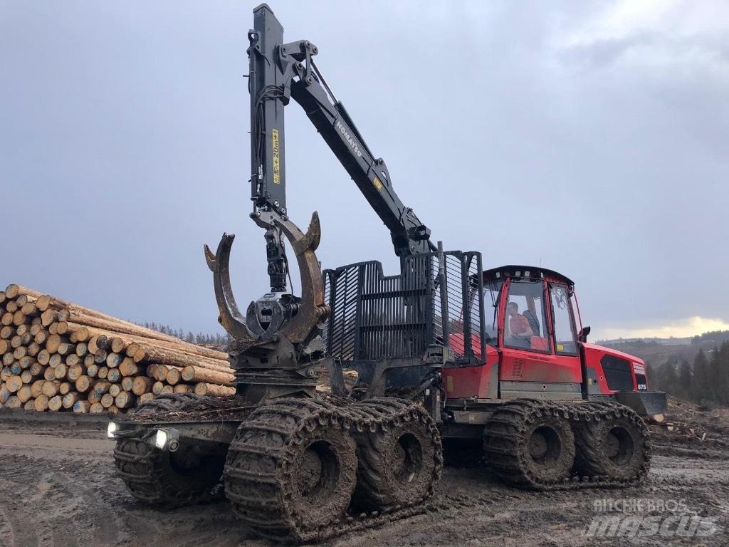 Komatsu 875 Форвардери