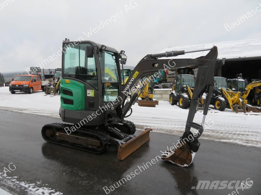 Volvo ECR 25 D Міні-екскаватори < 7т