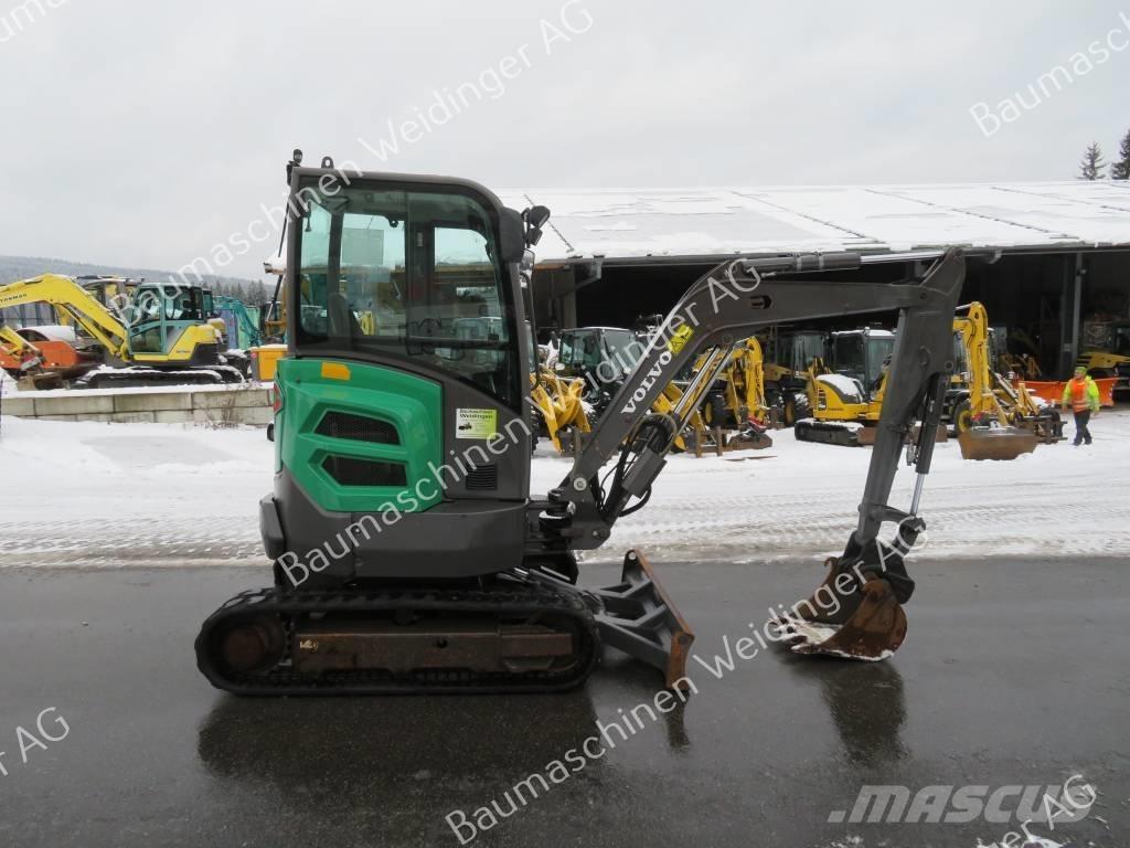 Volvo ECR 25 D Міні-екскаватори < 7т