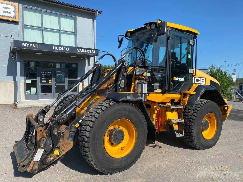 JCB 413 K T4F Фронтальні навантажувачі