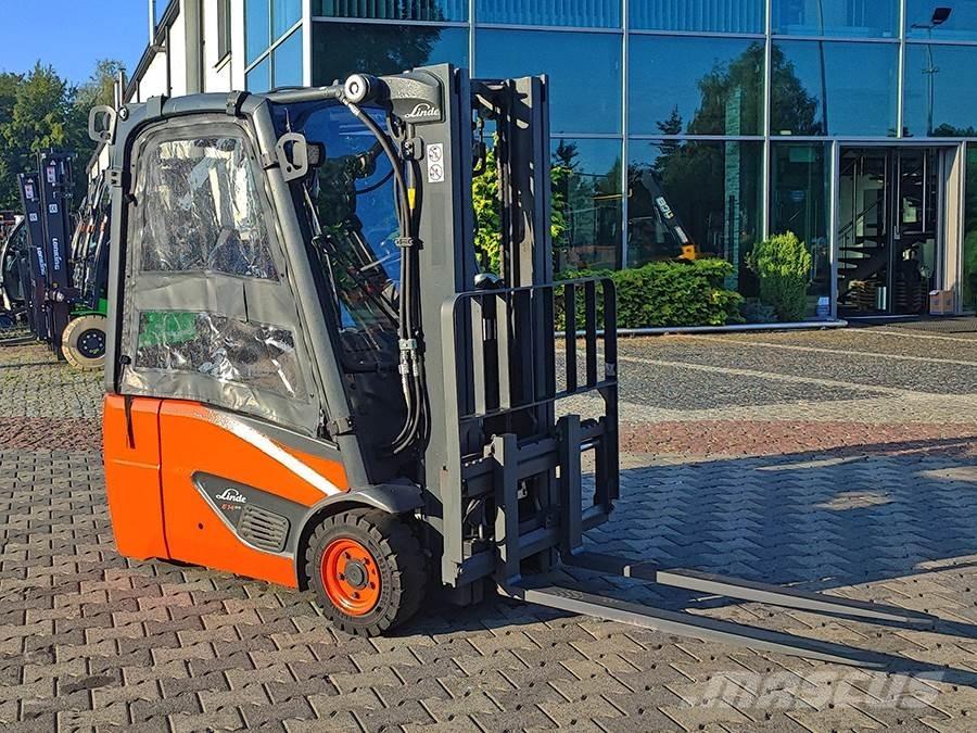 Linde E14-02 Електронавантажувачі