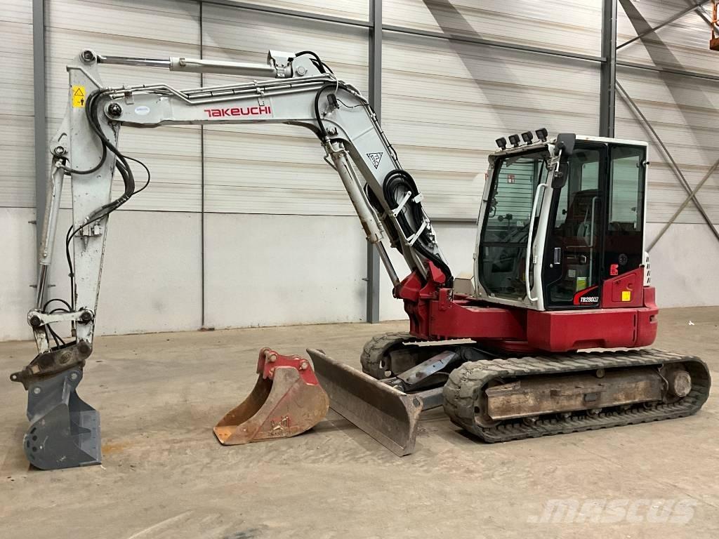 Takeuchi TB 280 FR Середні екскаватори 7т. - 12т.
