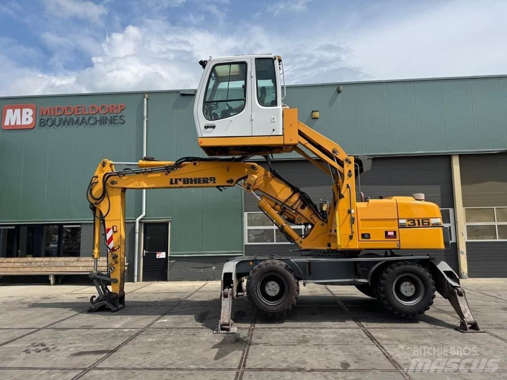 Liebherr A 316 Перевантажувачі металобрухту/промислові навантажувачі