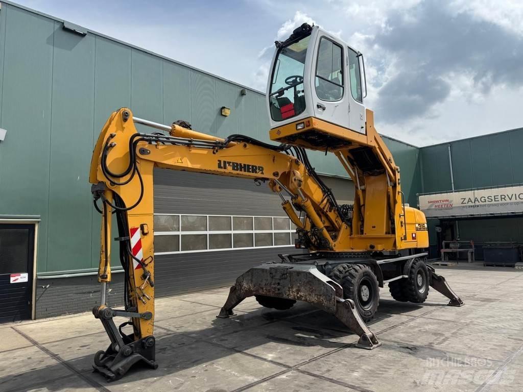 Liebherr A 316 Перевантажувачі металобрухту/промислові навантажувачі