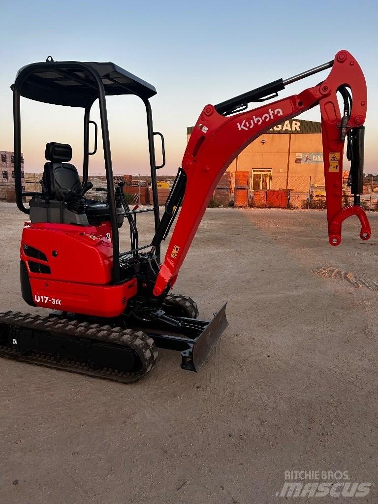 Kubota U 17-3 Міні-екскаватори < 7т