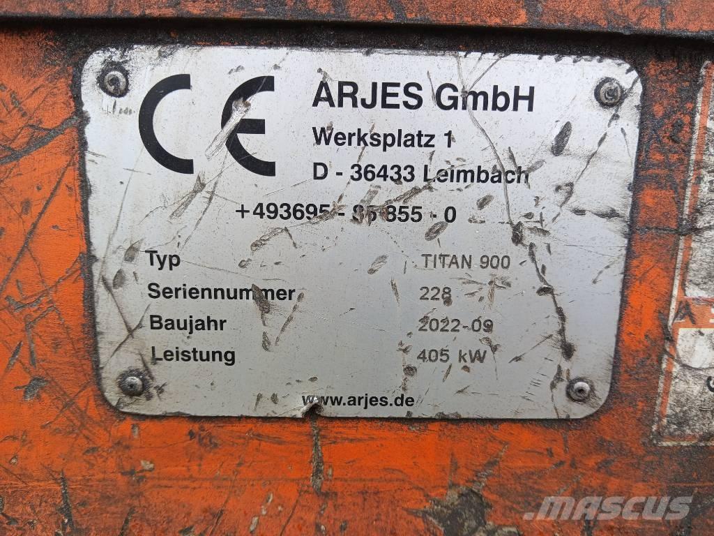 Arjes Titan 900 Знищувачі сміття  (шредери)
