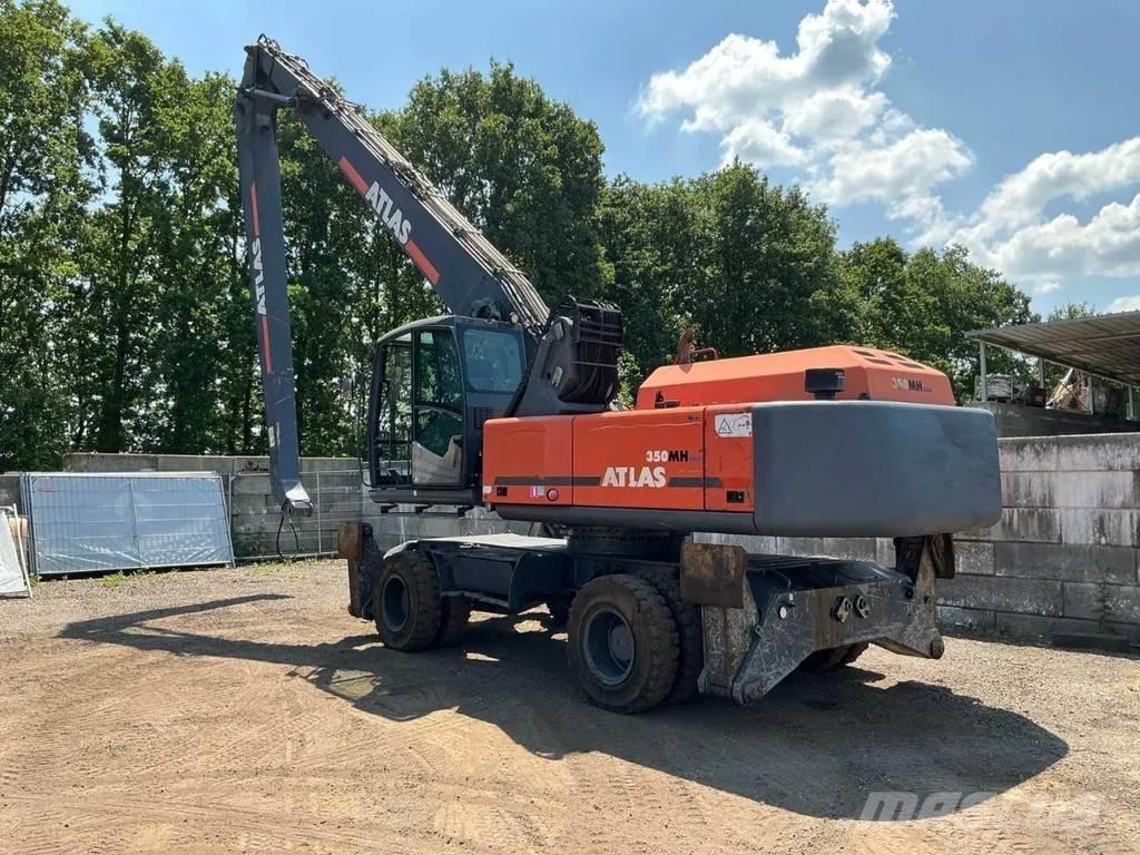 Atlas 350 MH Перевантажувачі металобрухту/промислові навантажувачі