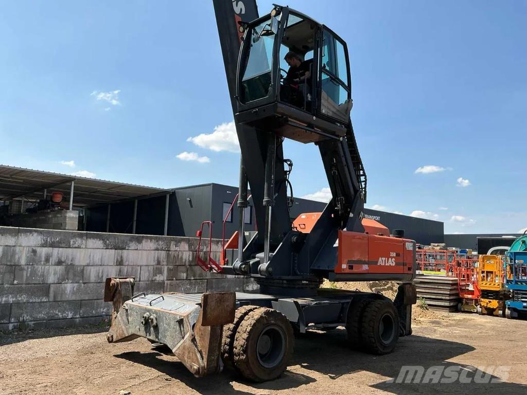 Atlas 350 MH Перевантажувачі металобрухту/промислові навантажувачі