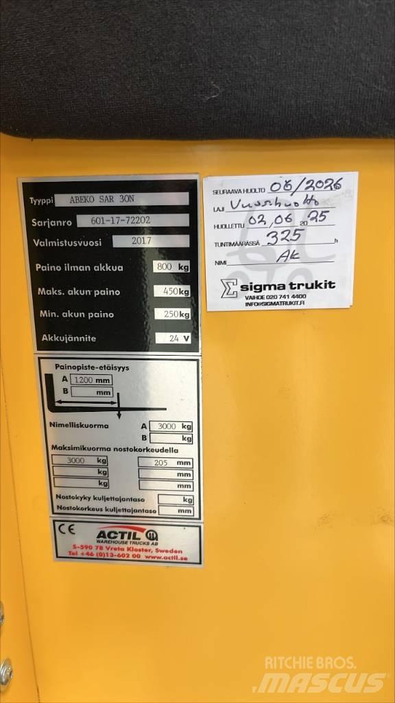 Abeko SAR 30 N Штабелери