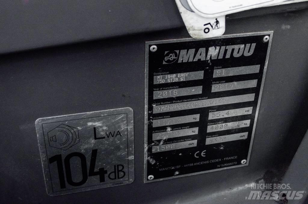 Manitou MT 1840 Телескопічні навантажувачі