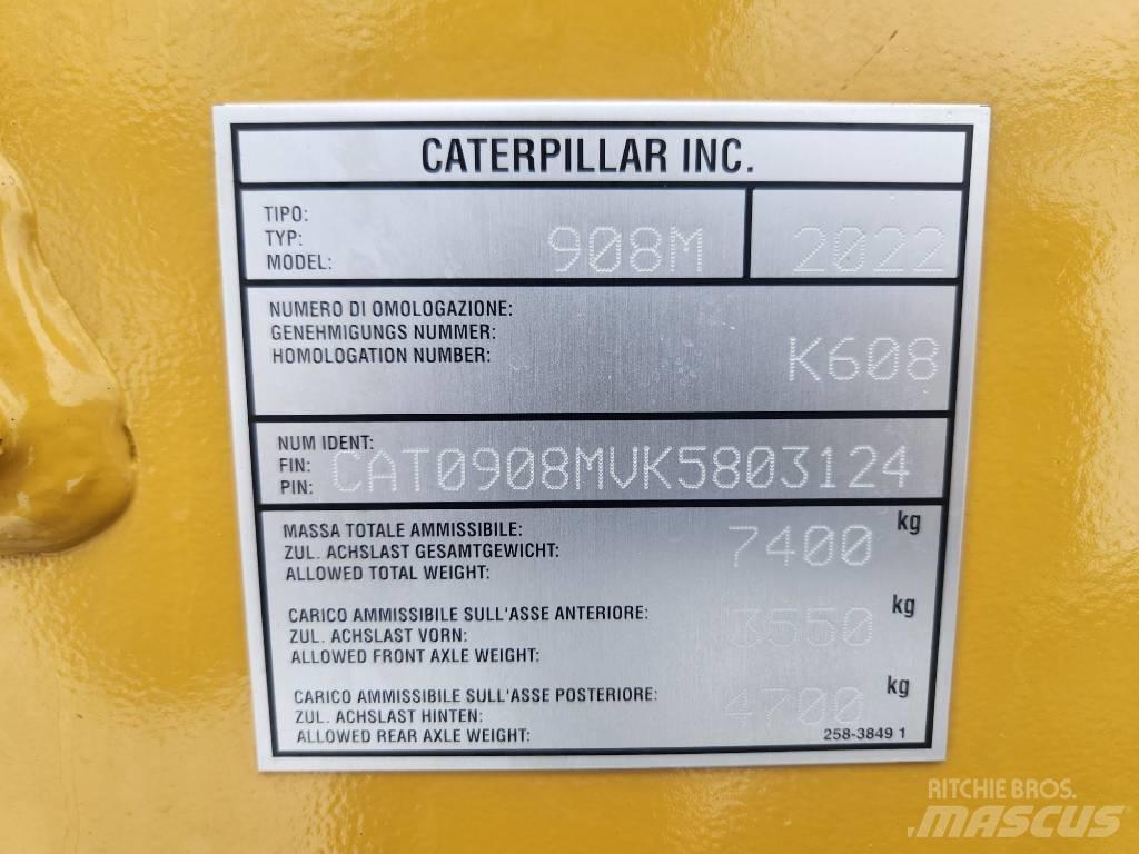 CAT 908m Фронтальні навантажувачі