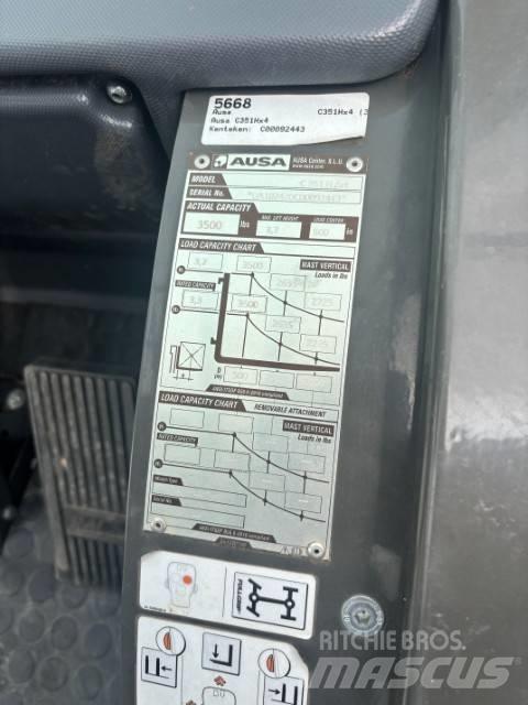 Ausa C 351 Навантажувачі підвищеної прохідності