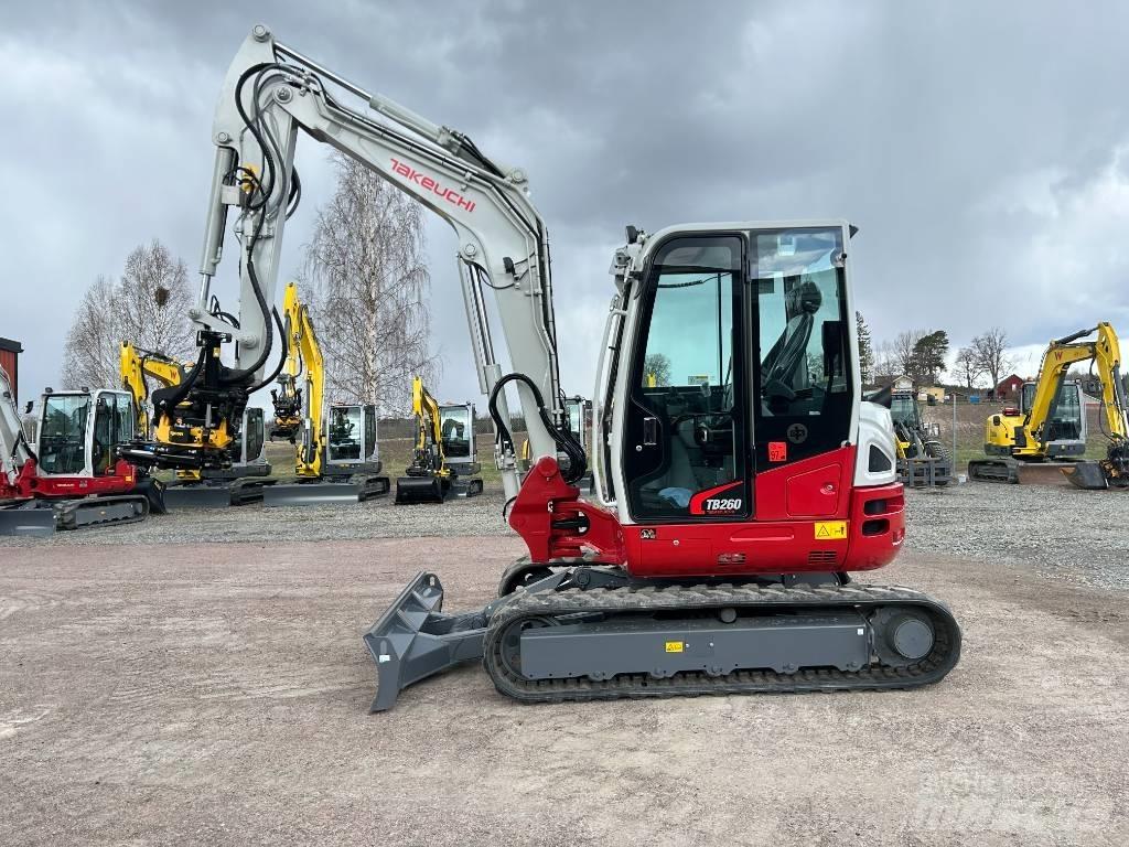 Takeuchi TB260 Міні-екскаватори < 7т