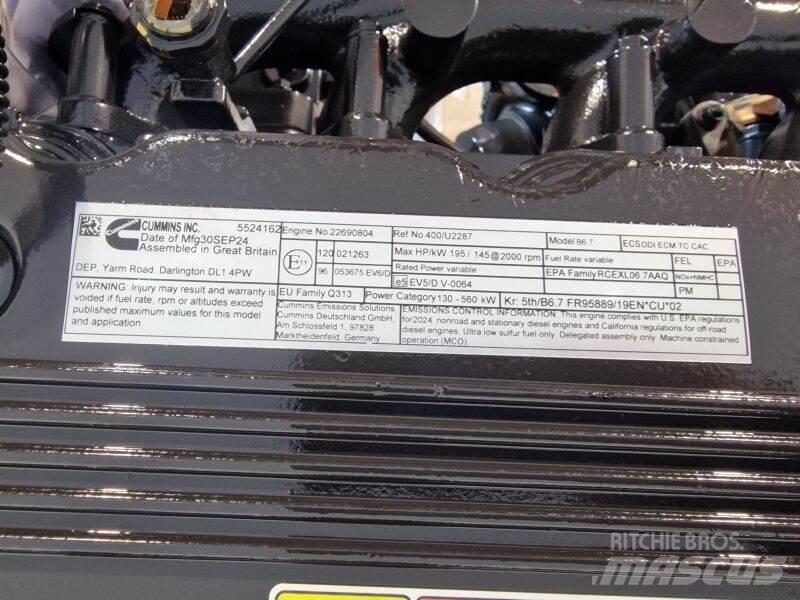 Cummins B6.7 Двигуни