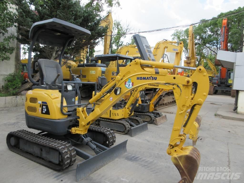 Komatsu PC 18 Міні-екскаватори < 7т