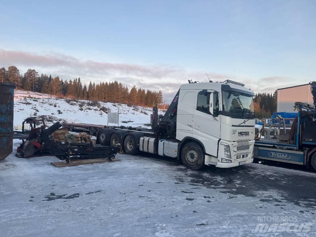 Volvo Kran & krokbil Вантажівки з гаковим підйомом