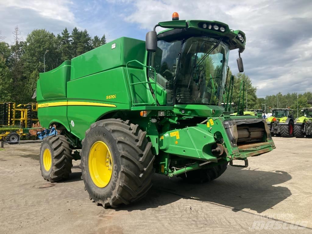 John Deere S 670 i Зернозбиральні комбайни