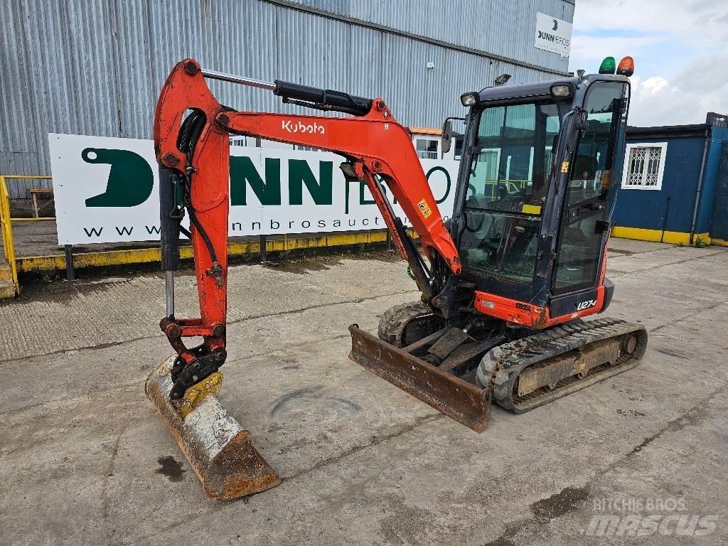 Kubota U 27-4 Міні-екскаватори < 7т
