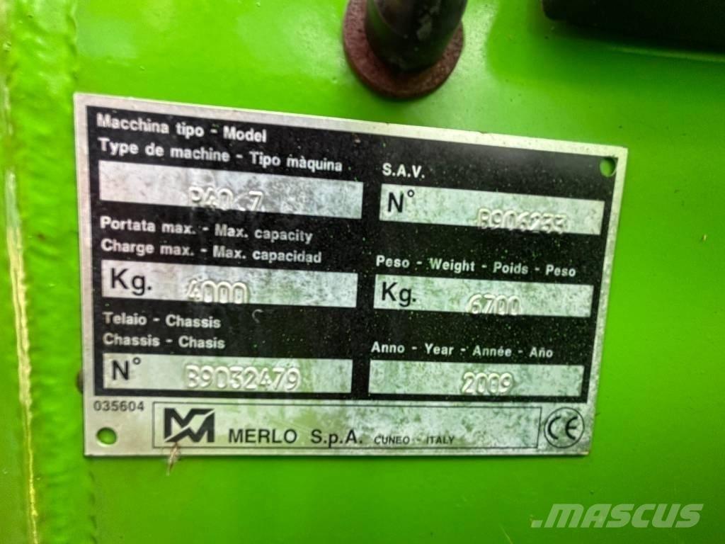 Merlo P 40.7 Телескопічний навантажувач