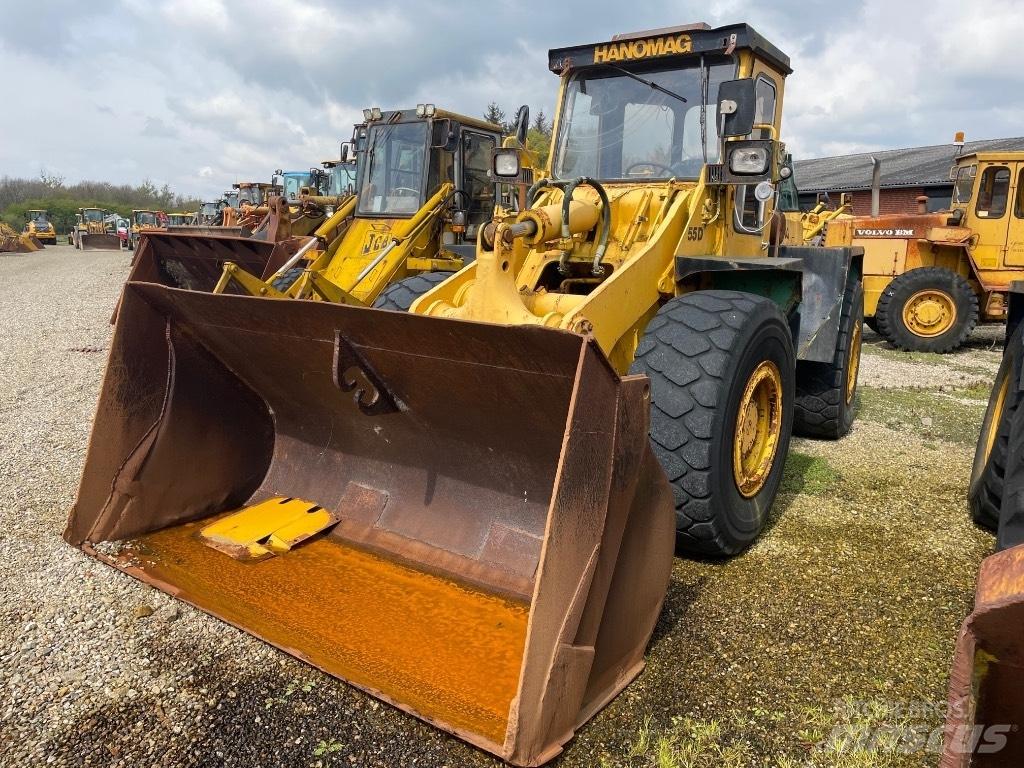 Hanomag 55D Фронтальні навантажувачі