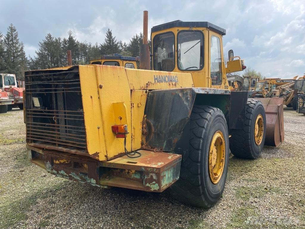 Hanomag 55D Фронтальні навантажувачі