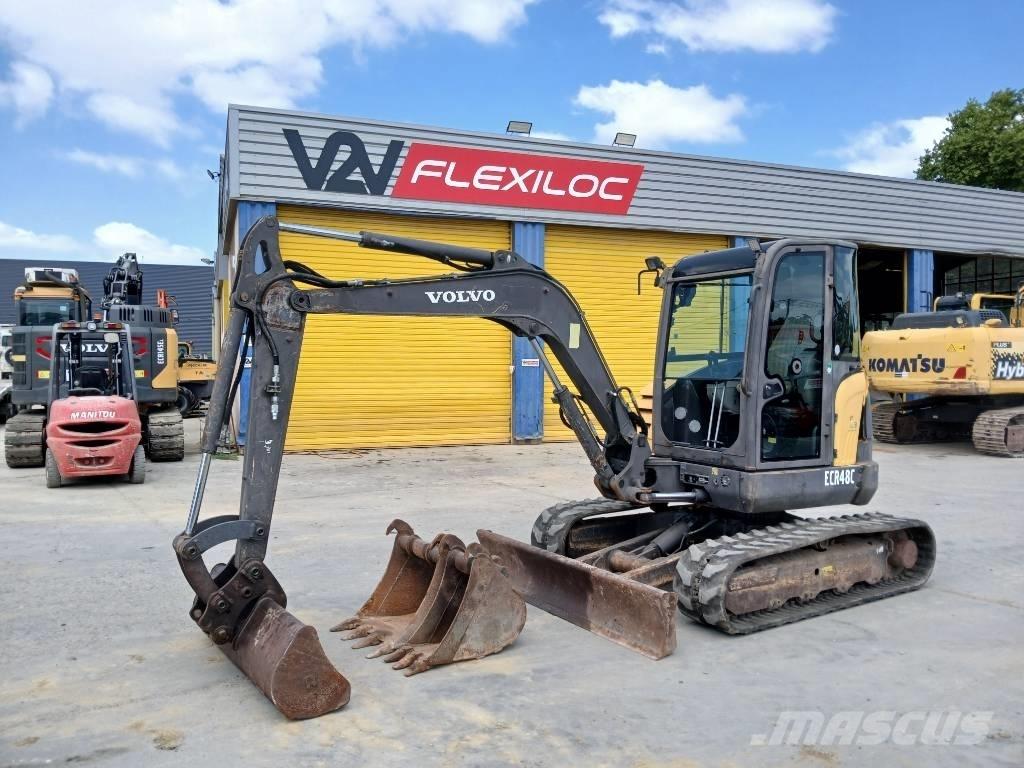 Volvo ECR 48 C Міні-екскаватори < 7т