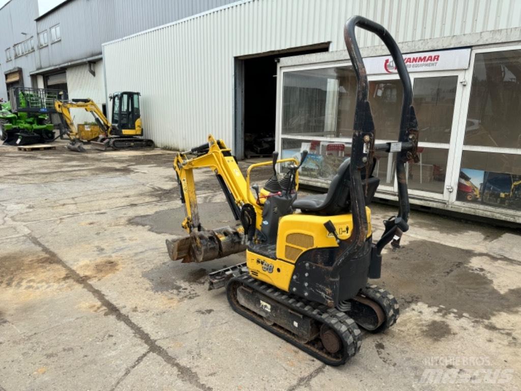 Yanmar SV08 (1C096) Міні-екскаватори < 7т