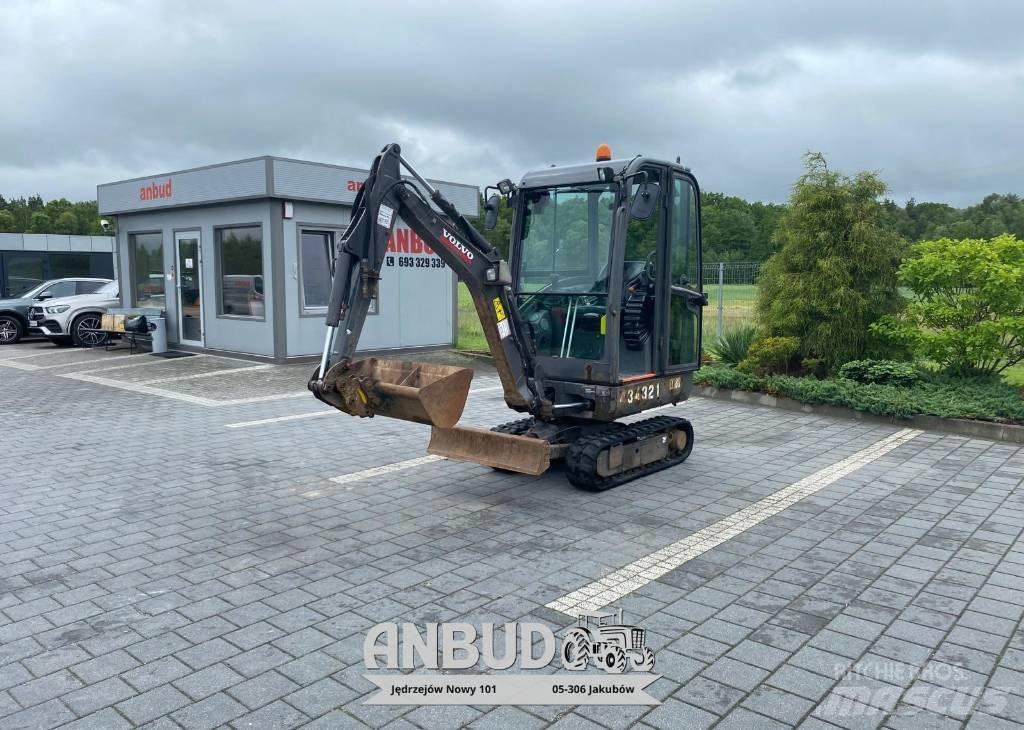 Volvo EC18D Міні-екскаватори < 7т