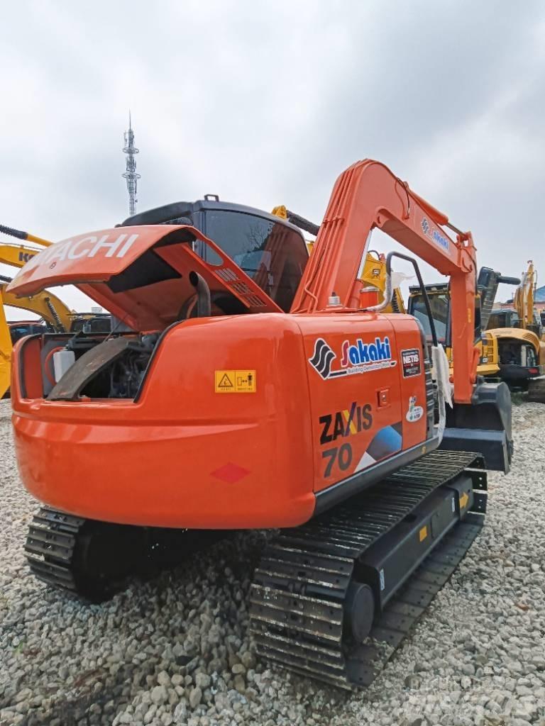Hitachi ZX 70 Міні-екскаватори < 7т