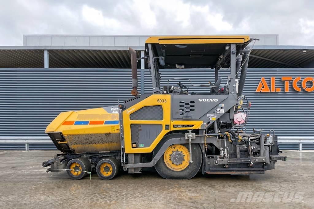 Volvo P6870 ABG Асфальтовкладачі